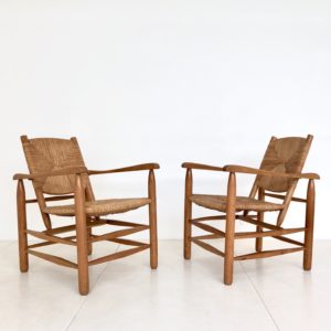 Paire fauteuils charlotte Perriand